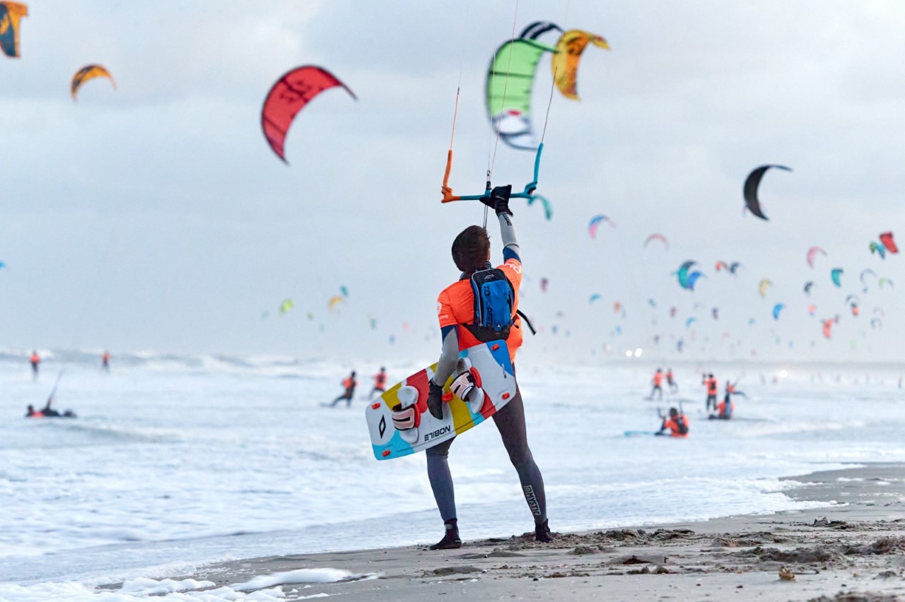 Hoek tot Helder kitesurfmarathon groot succes