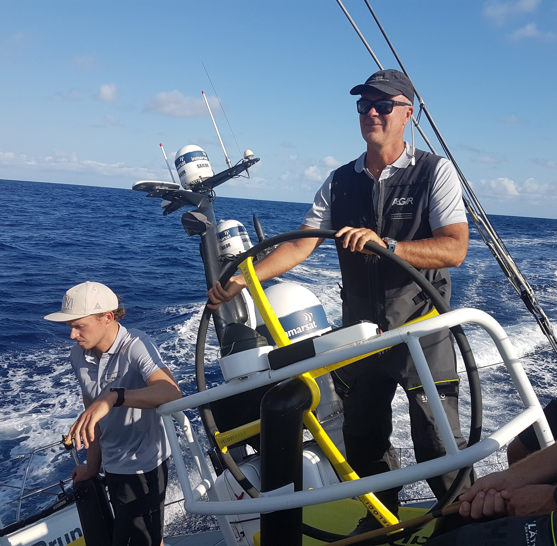 Bouwe Bekking wachtleider bij Nederlands Ocean Race team