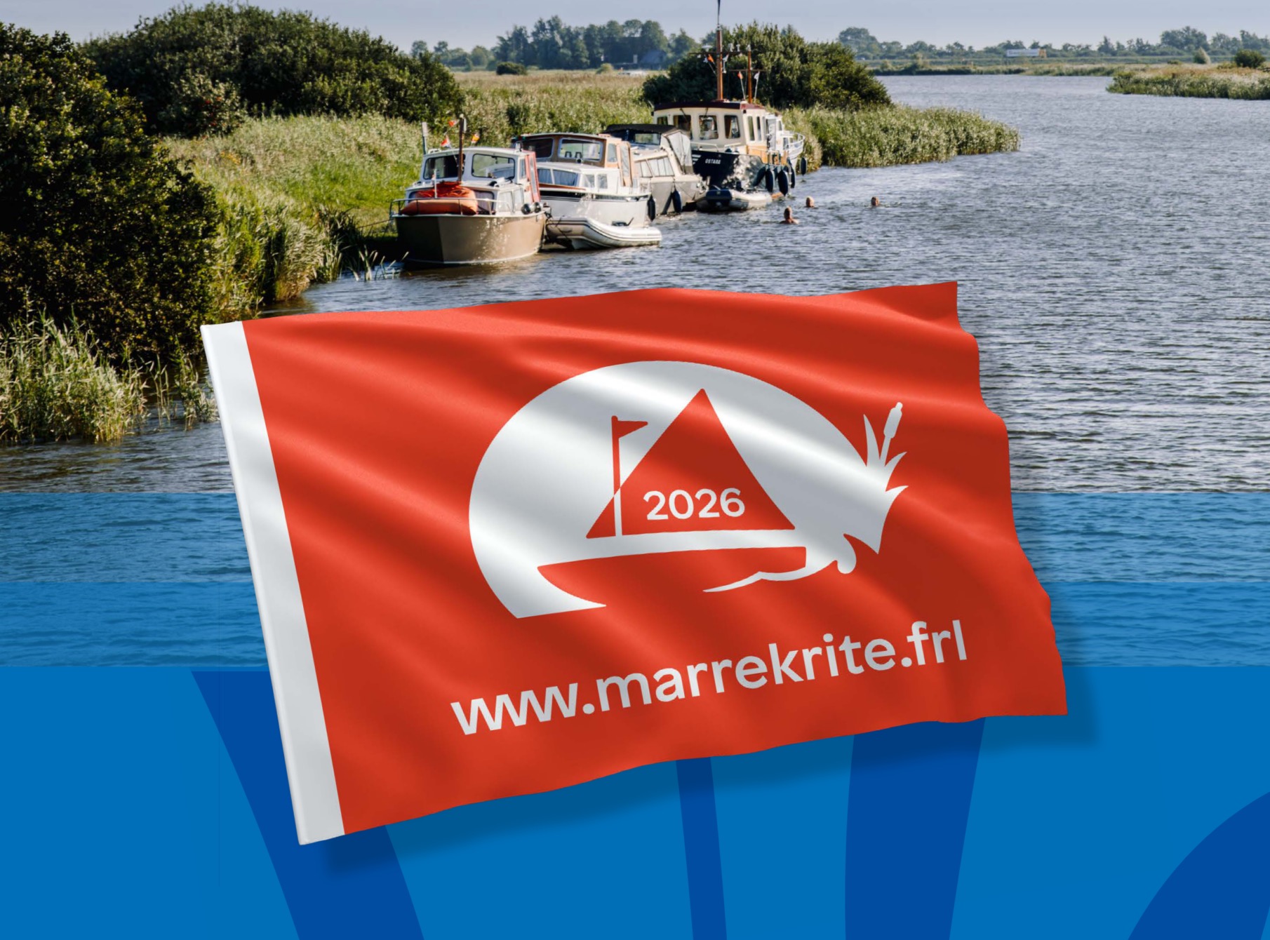 De Marrekritewimpel 2026 is verkrijgbaar