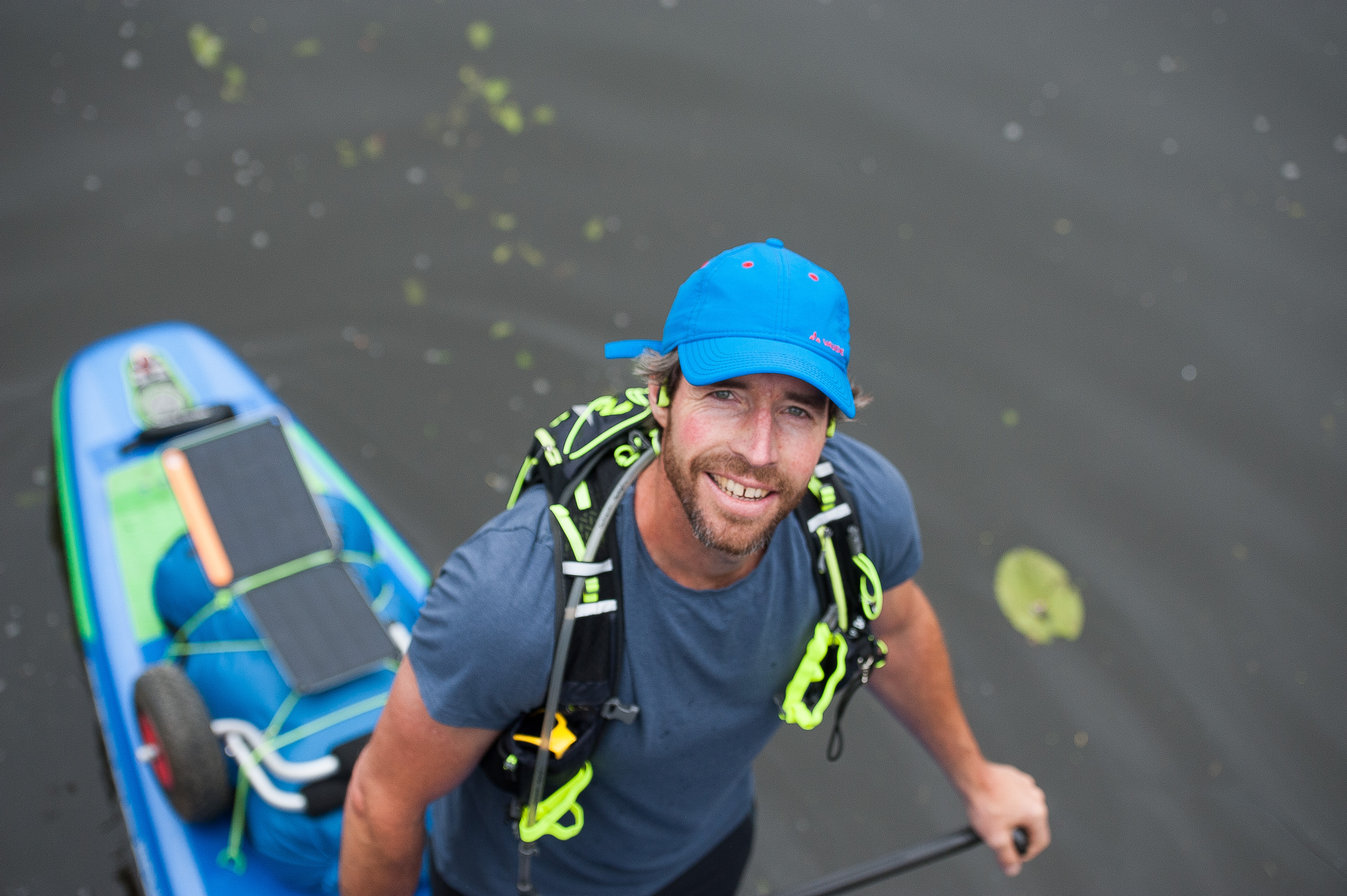 Merijn Tinga surft van Oslo naar Londen (2000 km)