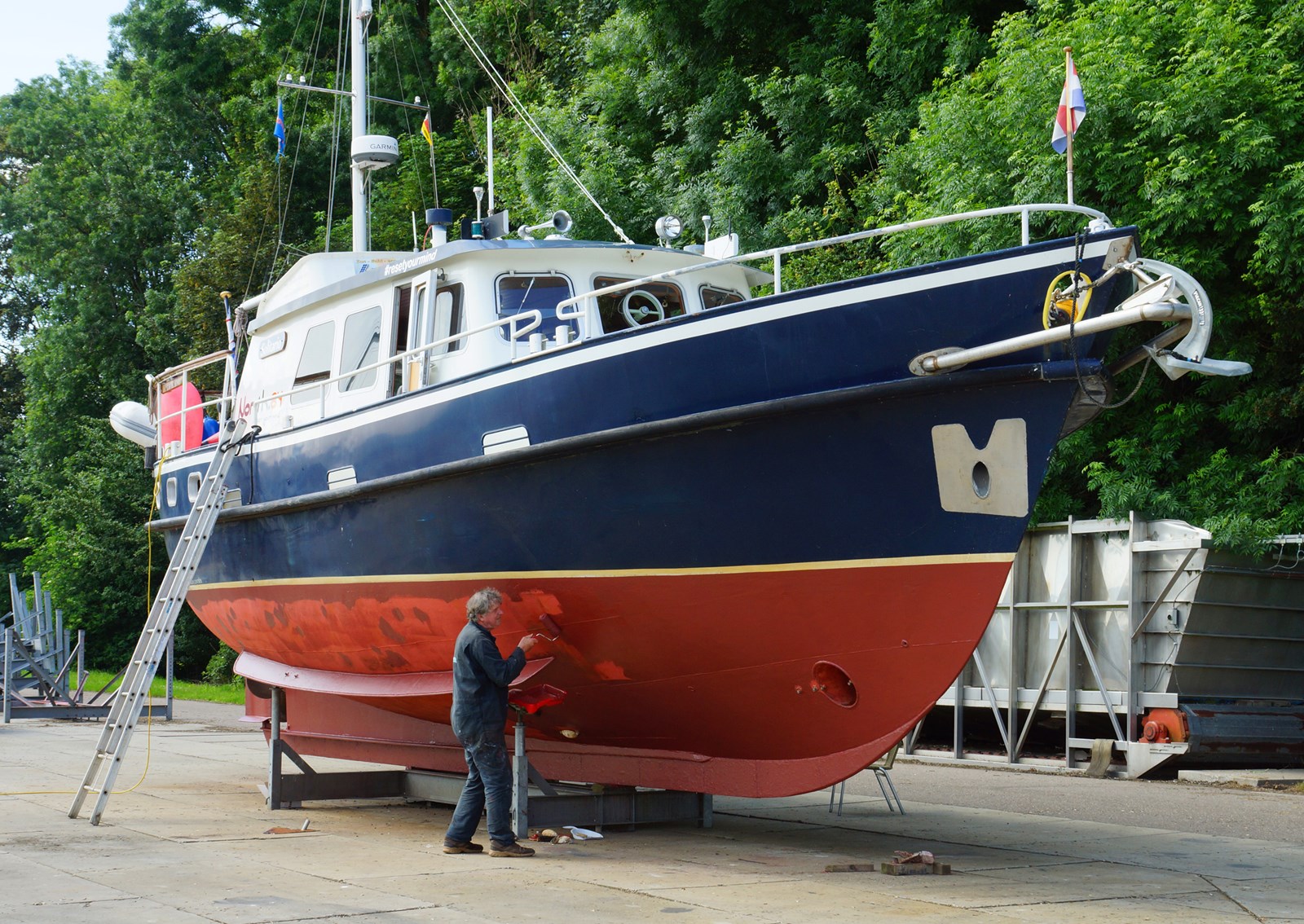 Trouw Downtown geestelijke gezondheid Motorboot wijlen Henk de Velde te koop (= verkocht) - watersport-tv