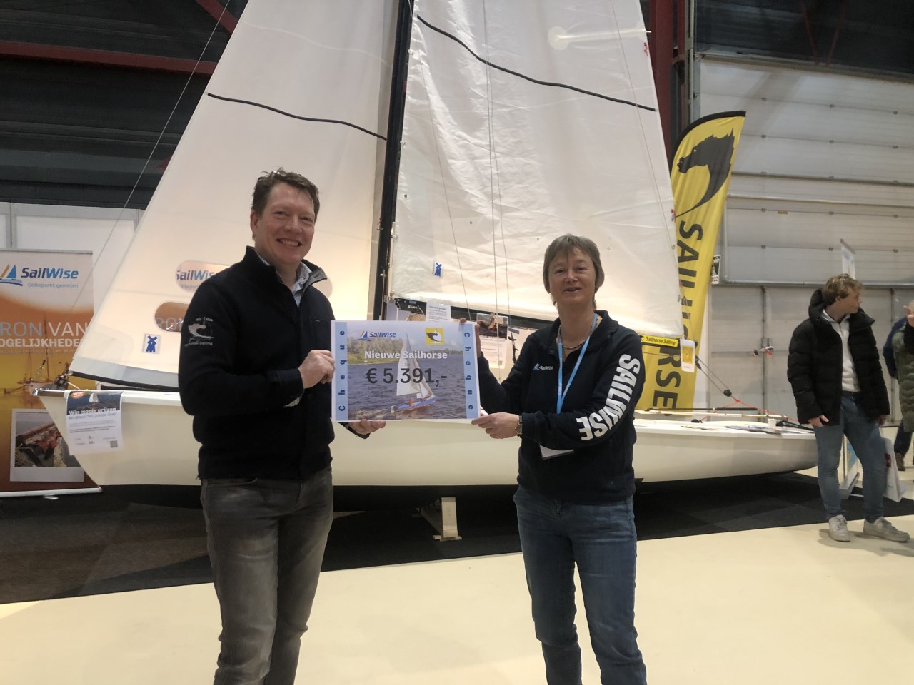 Crowdfunding Sailhorse Club levert € 5391,= op voor nieuwe zeilboot Sailwise