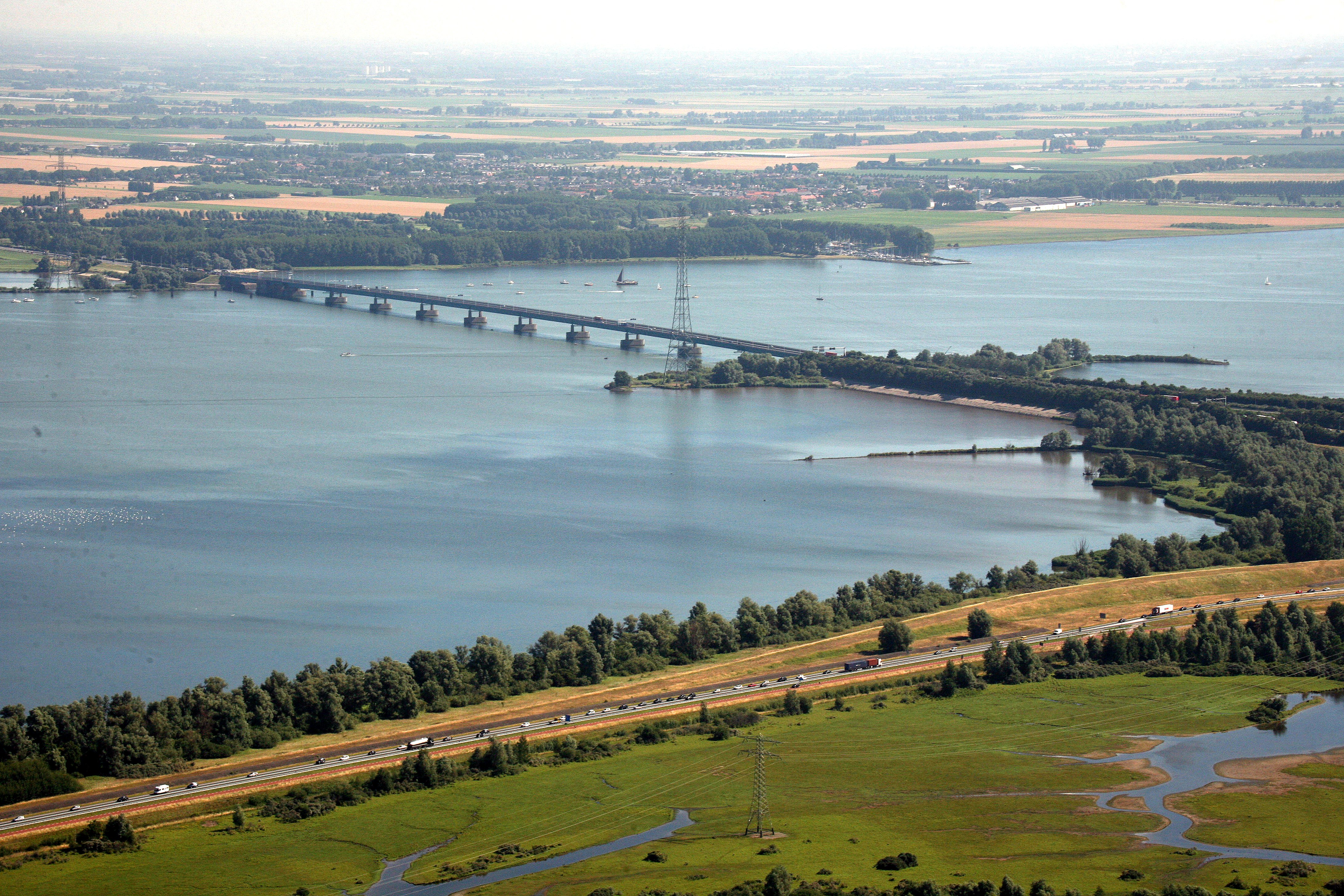 Onderhoudswerkzaamheden vaste deel Haringvlietbrug 