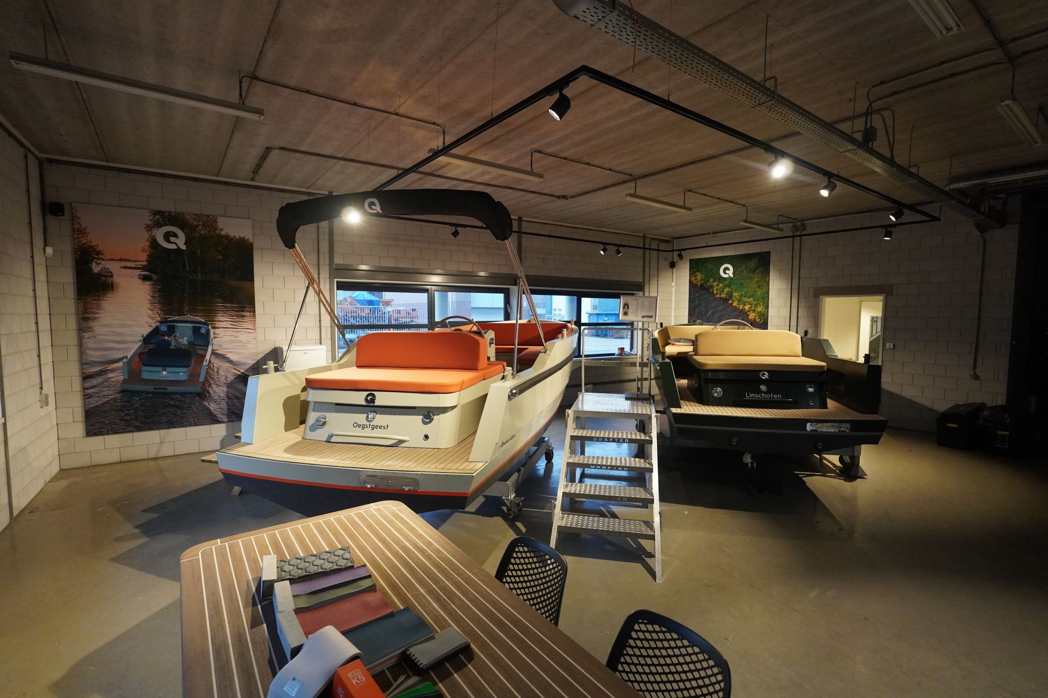 Nieuw onderkomen voor Qrafter boats