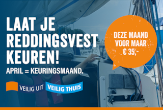 KNRM reddingvest keuren actie_Watersport-TV