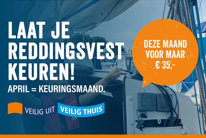 KNRM reddingvest keuren actie_Watersport-TV