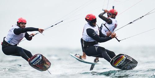 Sam Aben vindt aansluiting bij wereldtop op EK Kitefoilen