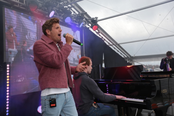 Jaap Reesema met Robert Hutten