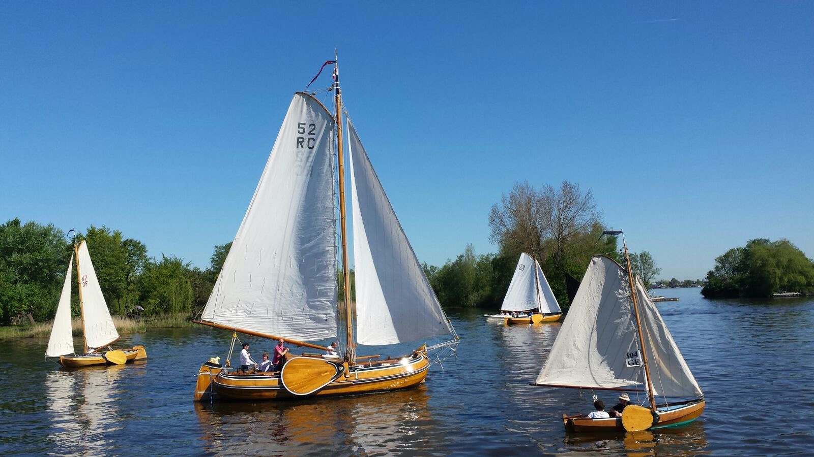 Klassiekers strijden op Loosdrecht om Motketelwimpel