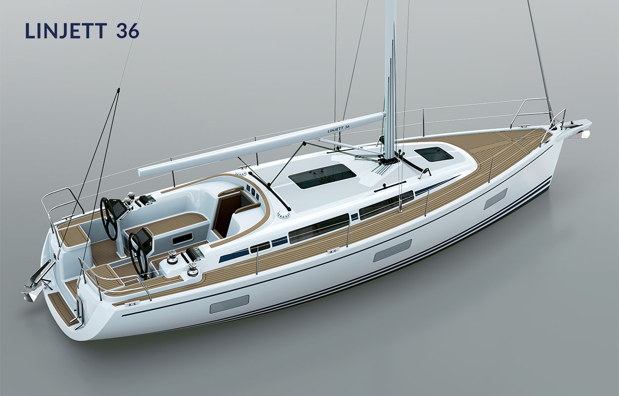 Linjett lanceert nieuw model: de 36 - watersport-tv