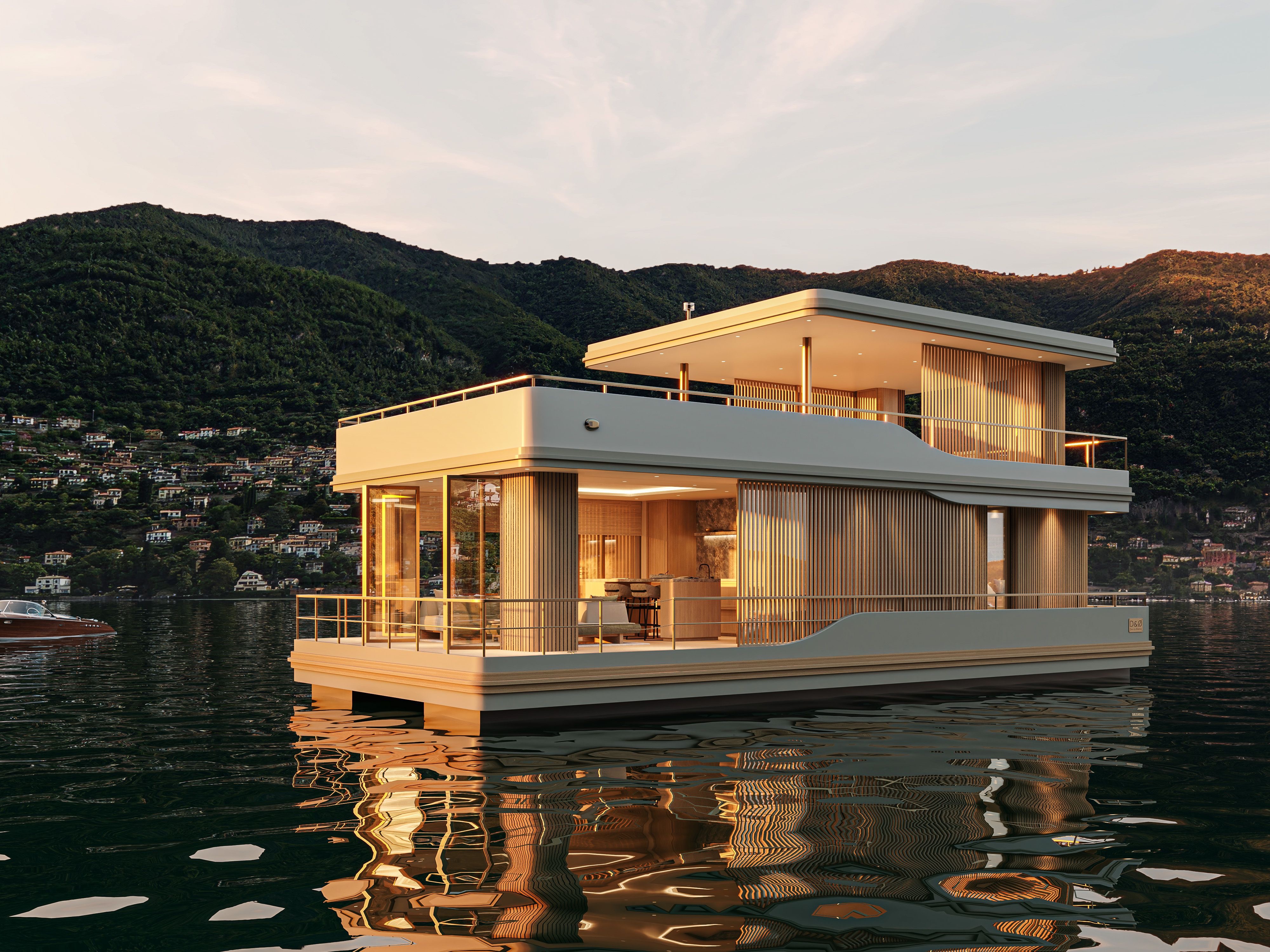 Piet Boon ontwerpt Davy & Ørsted houseboats