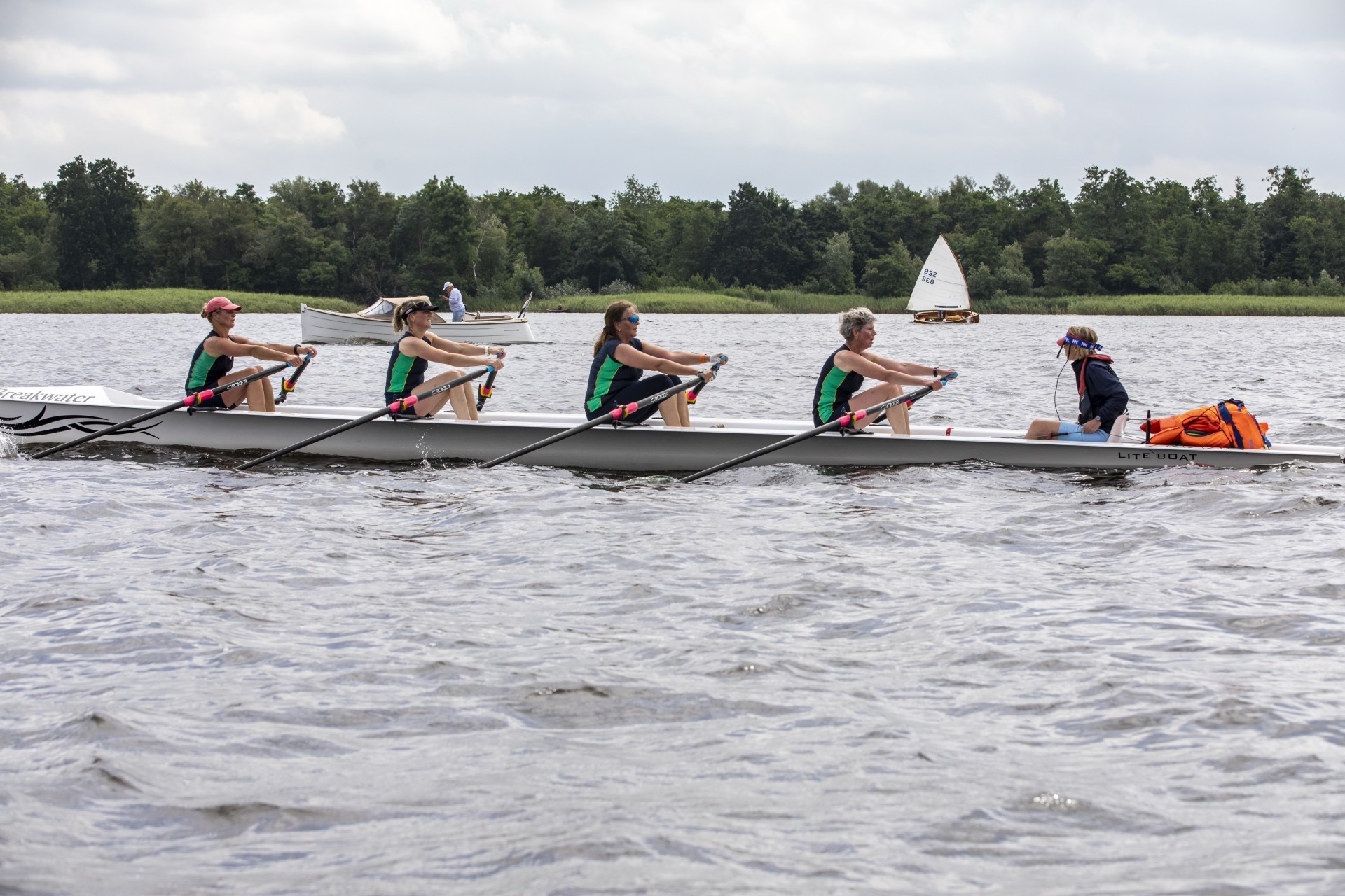 Coastal roeien op Loosdrecht