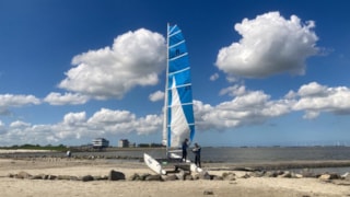 Albert Landman Strandhelling Delfzijl