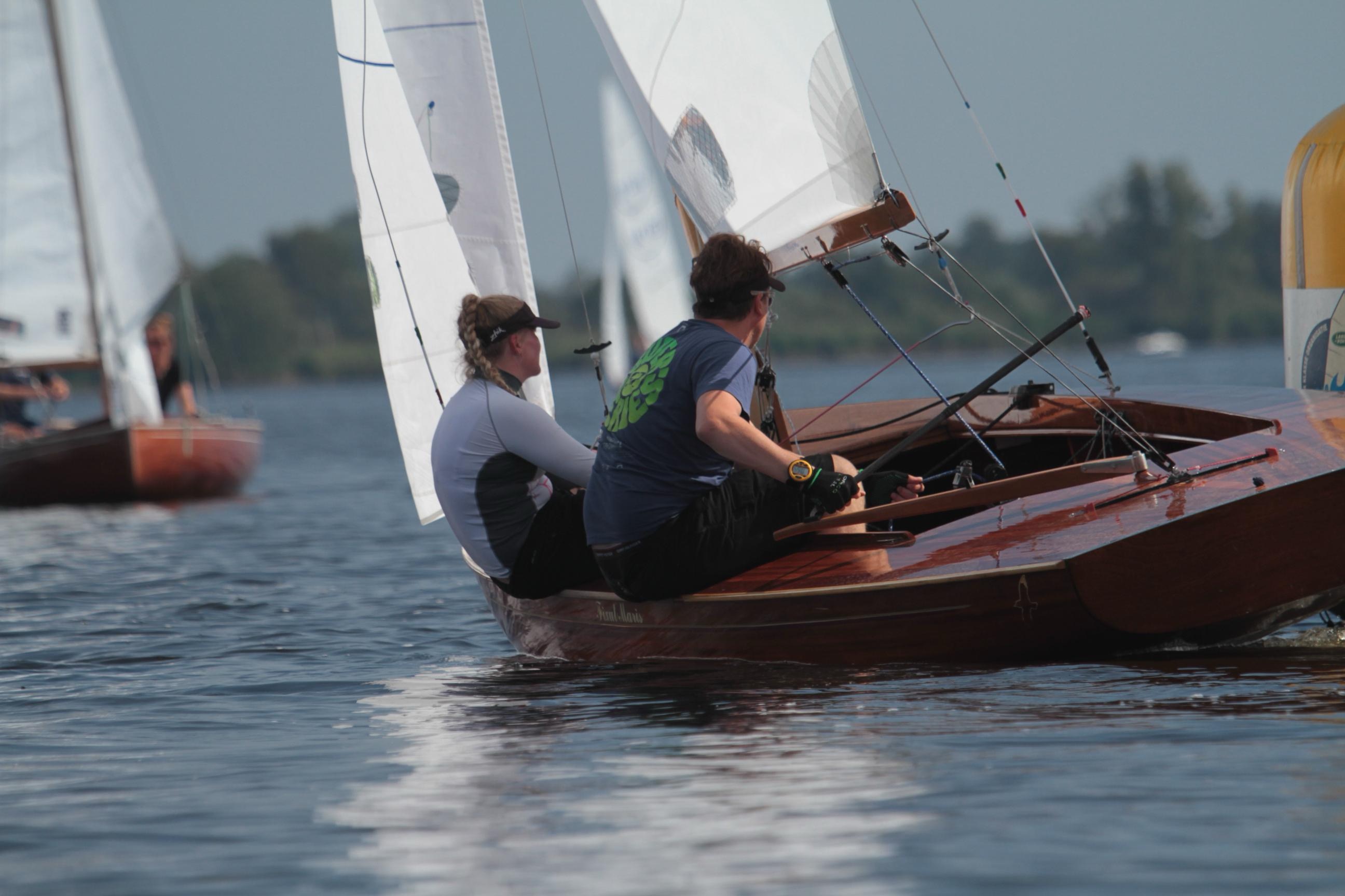 Bob Heineke en Iris Sikkema oppermachtig tijdens NK 16m2