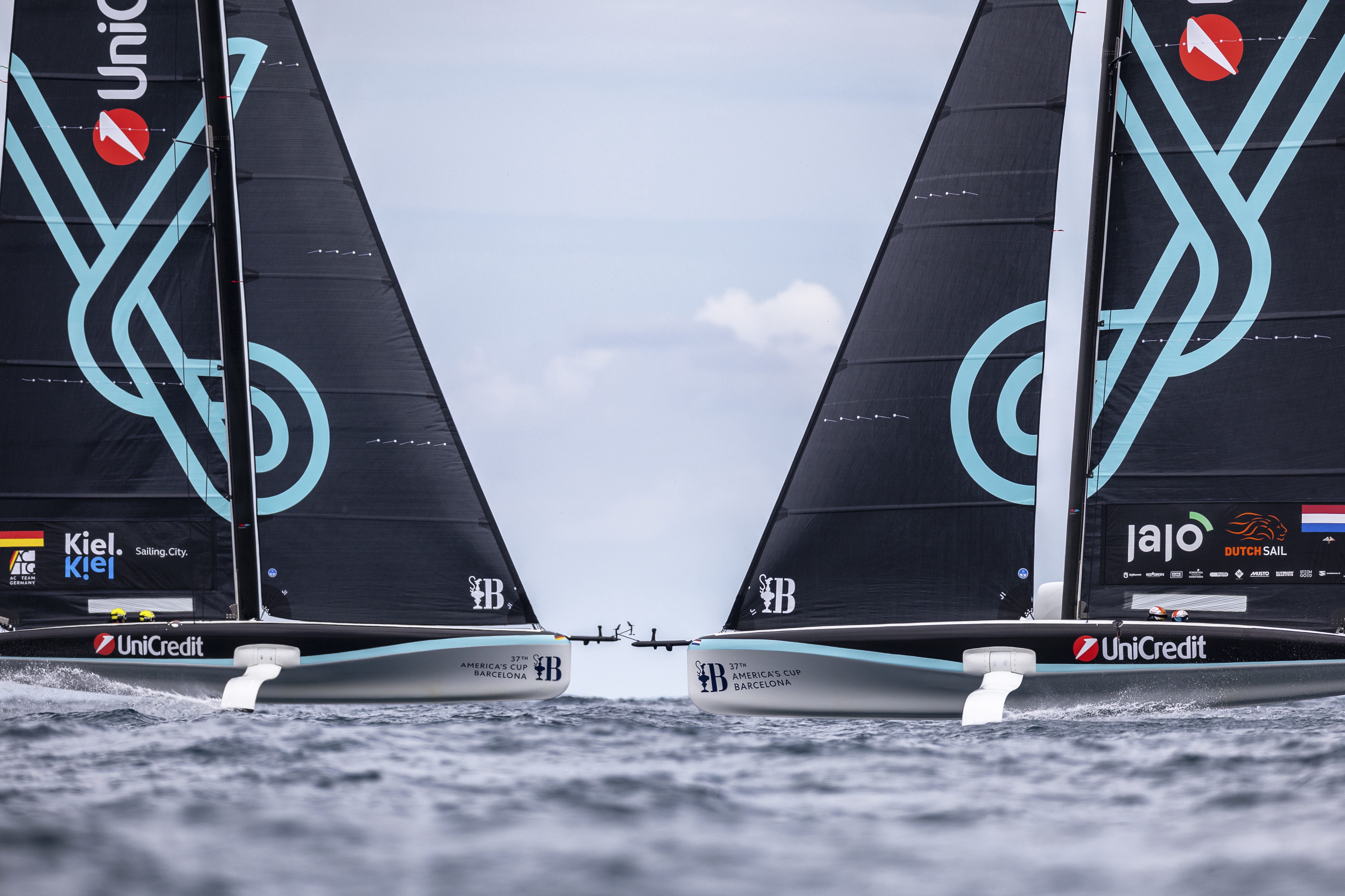 DutchSail te laat aan de start bij Youth America's Cup