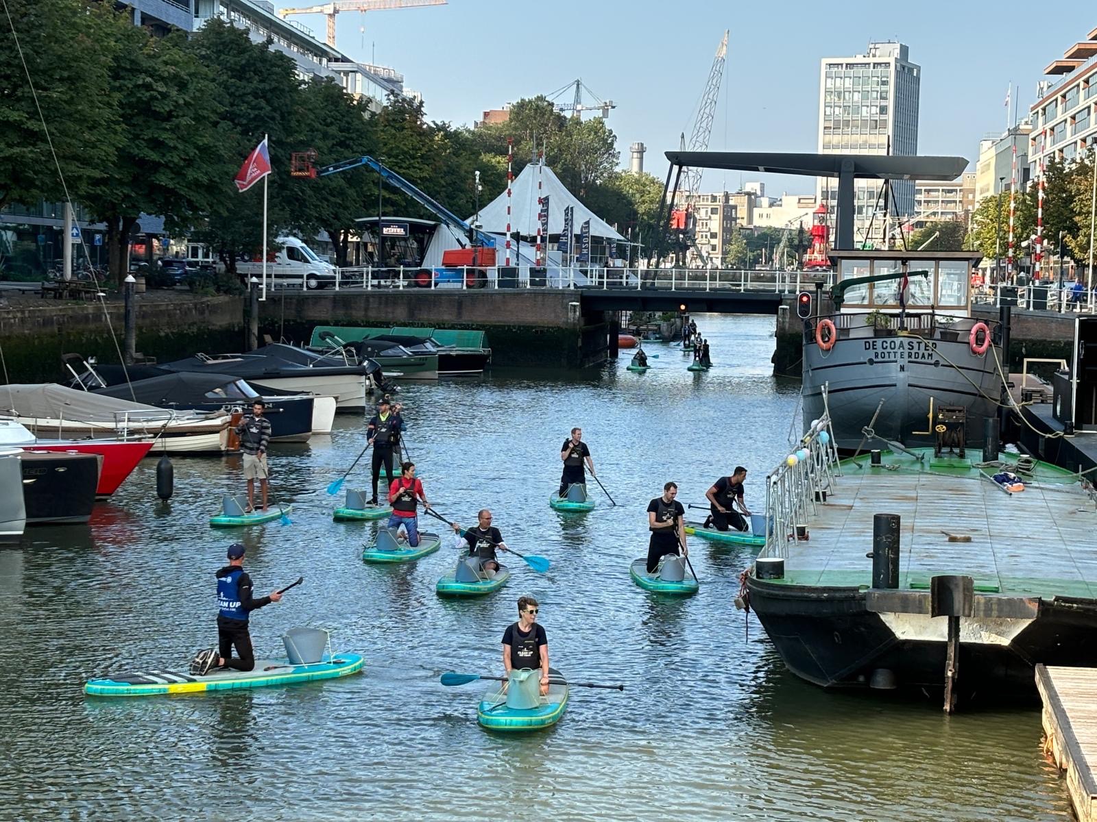 Clean up on Tour haalt 2.734 kg afval uit water 