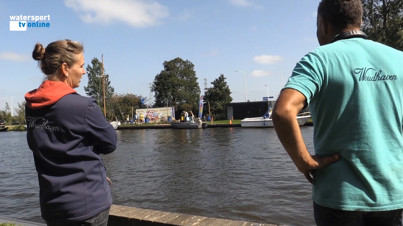 Op de Woudhaven vervelen Kees en Brigitte zich nooit