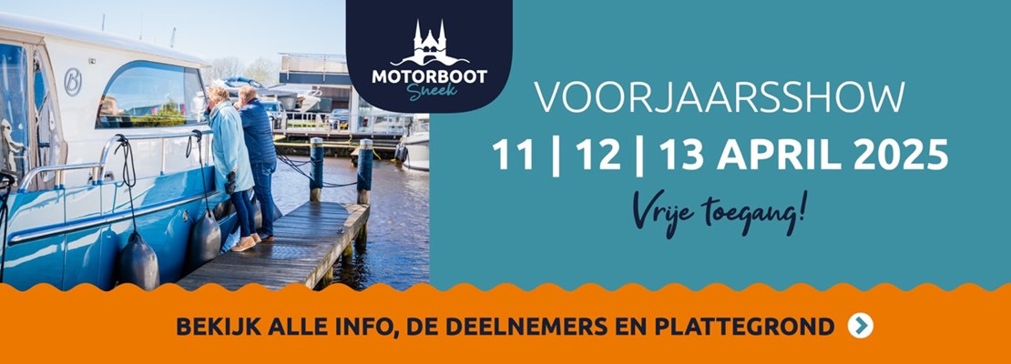 Motorboot Sneek...de voorjaarsshow