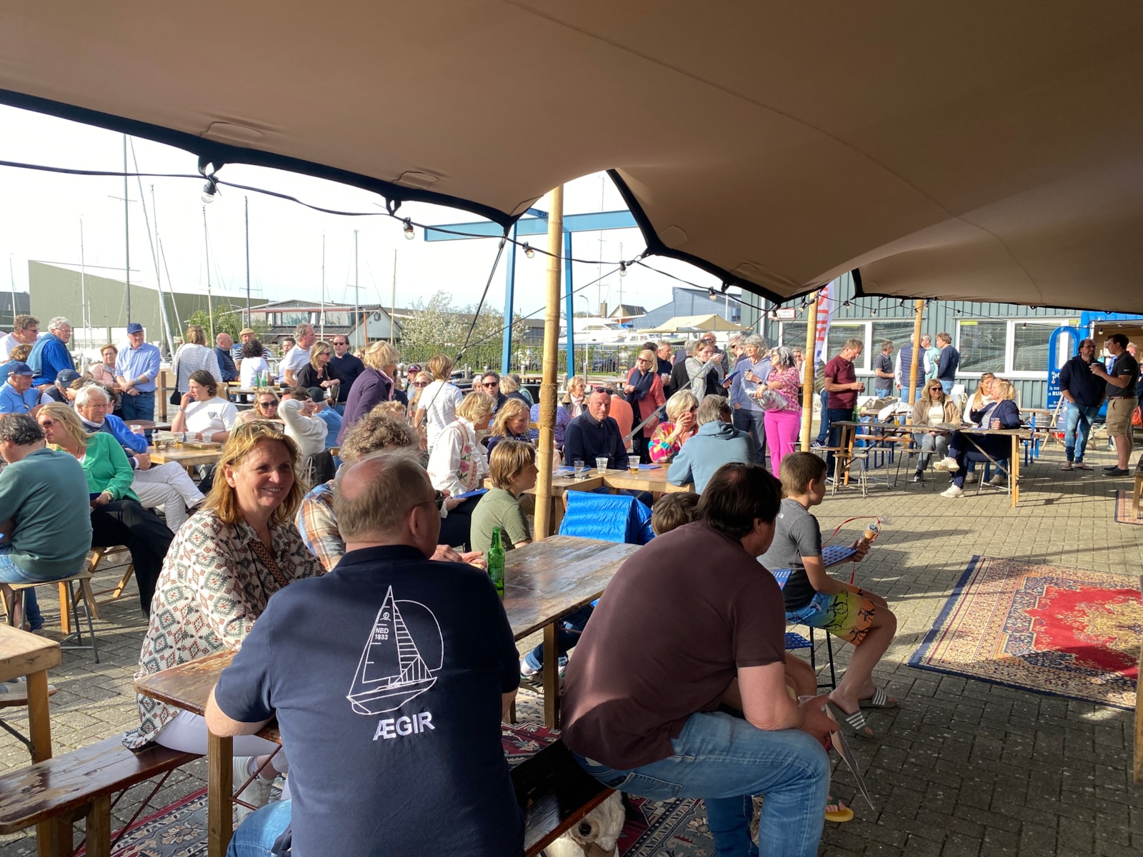 Feestelijke opening watersportseizoen bij KWV De Kaag