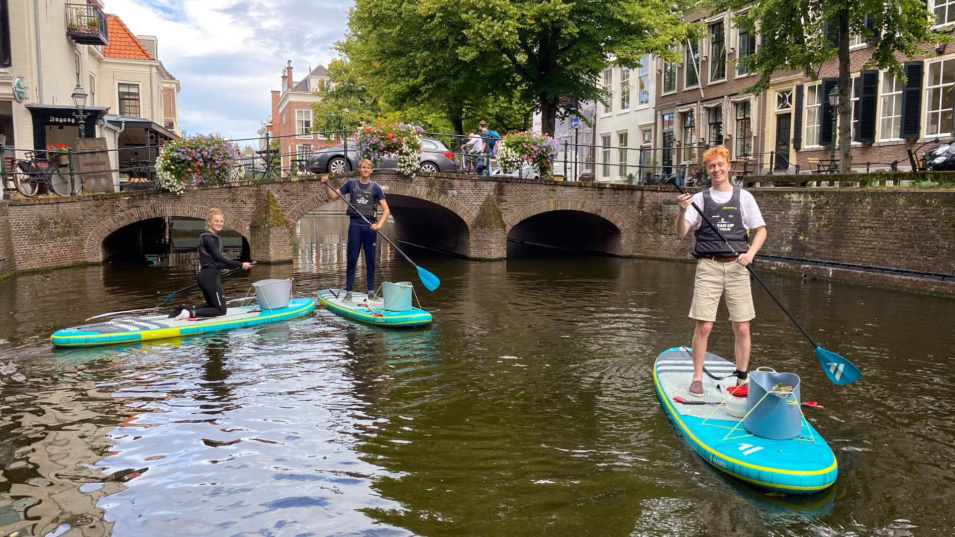 Clean up on Tour voor schone Nederlandse wateren