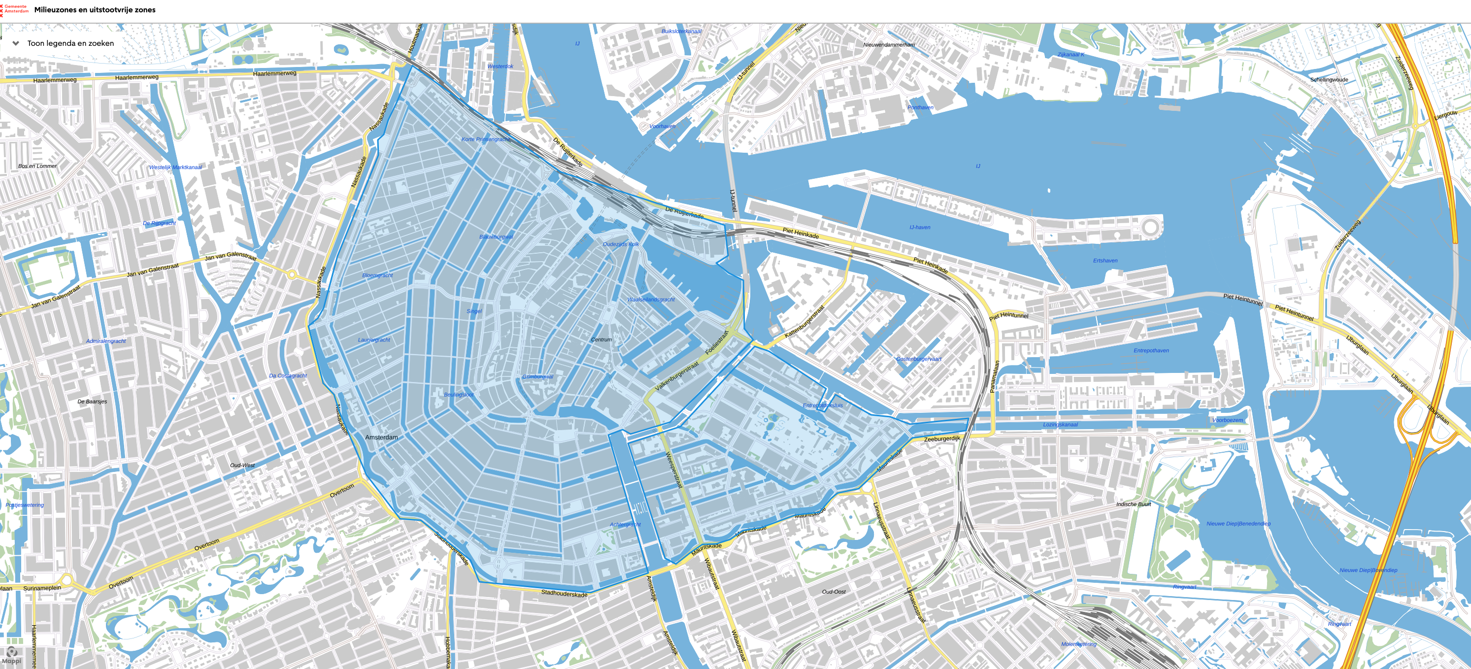Datum overgangsregeling uitstootvrij zone pleziervaartuigen nog niet bekend