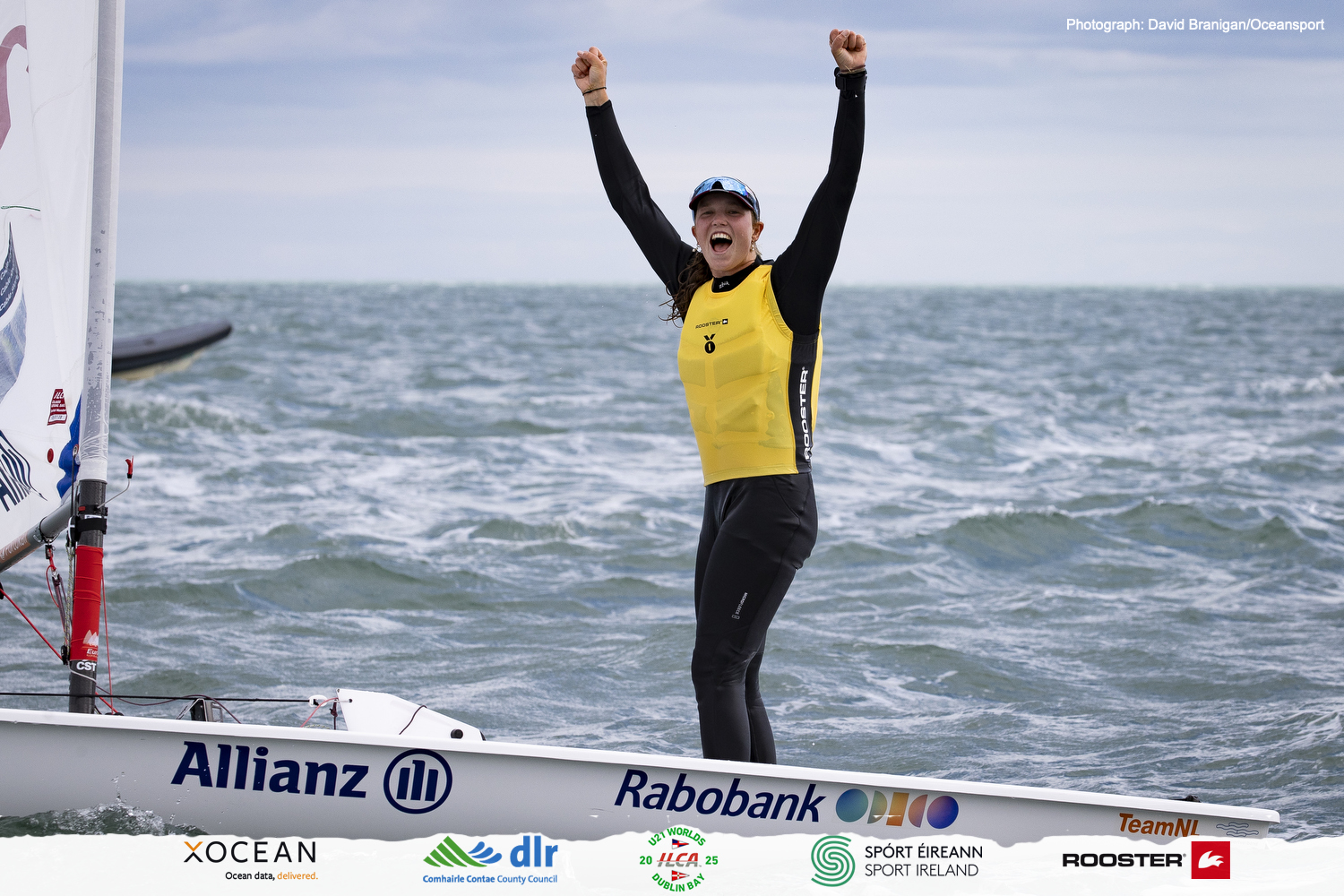 Roos Wind verovert U21 wereldtitel in olympische ILCA 6 klasse