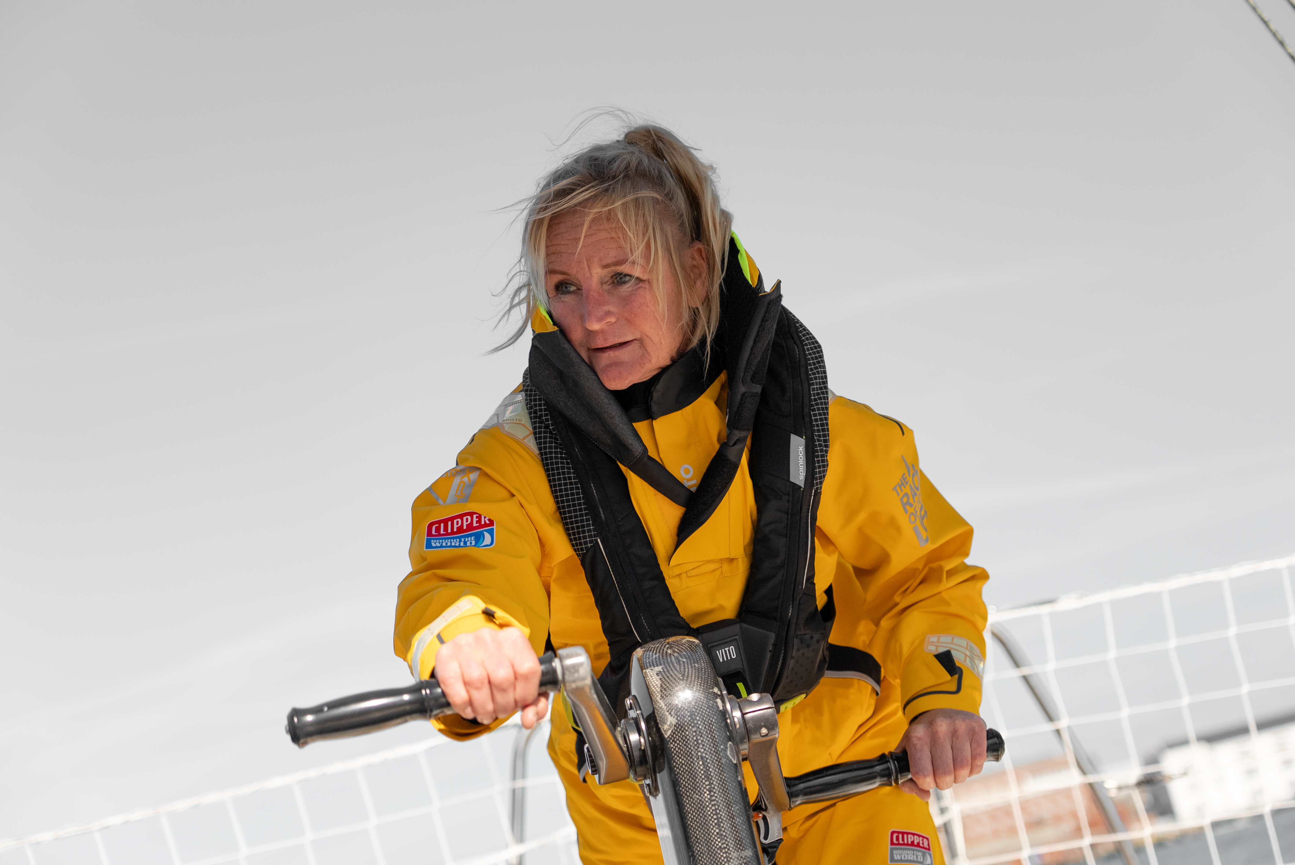 Angela Brandsma op podium in eerste etappe Clipper Round the World race