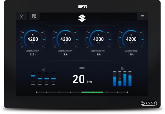 Suzuki Quad Engine Screen Axiom Plus 12 Straight