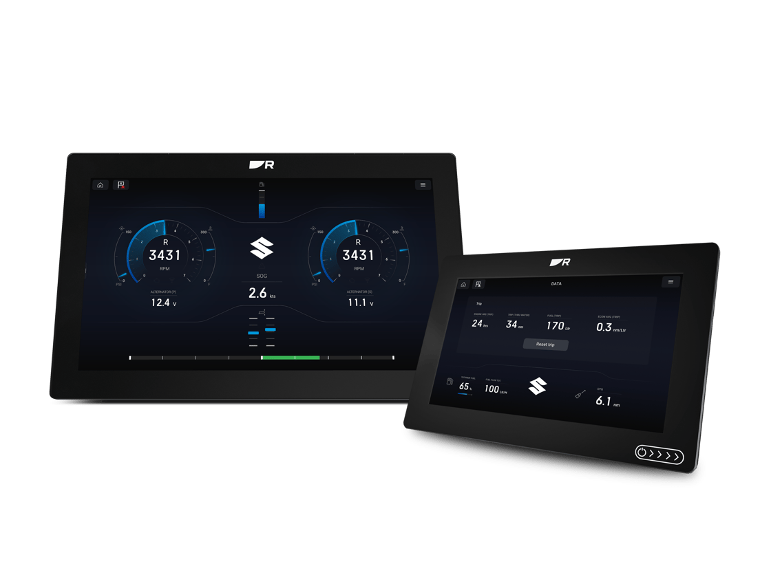 Raymarine en Suzuki Marine presenteren verbeterde motorintegratie voor Axiom-kaartplotters