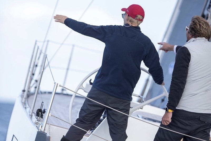 Warme Dubarry fleece voor frisse dagen op het water