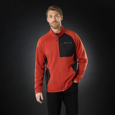 MUSTO Fleecejack voor koel weer