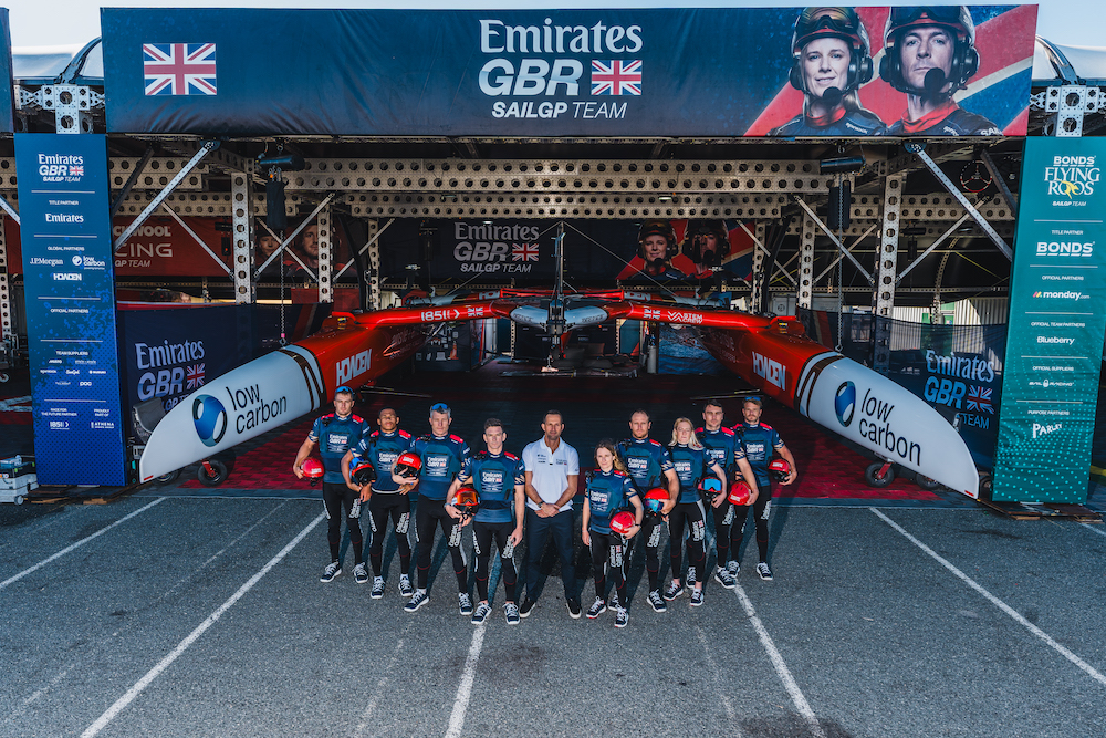 Musto kledingsponsor Emirates Great Britain SailGP Team 
