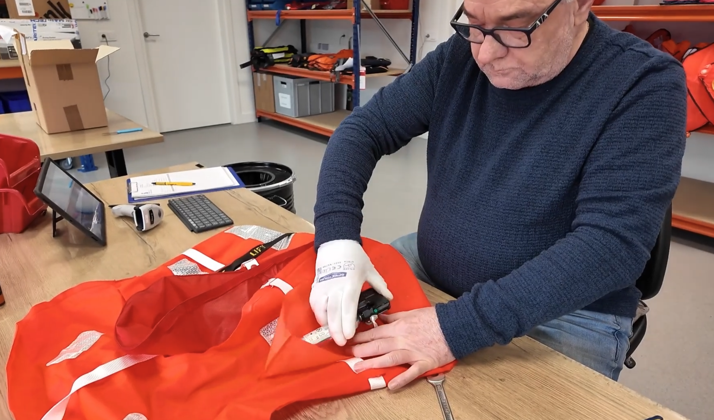 Laat je reddingsvest in maart voordelig keuren