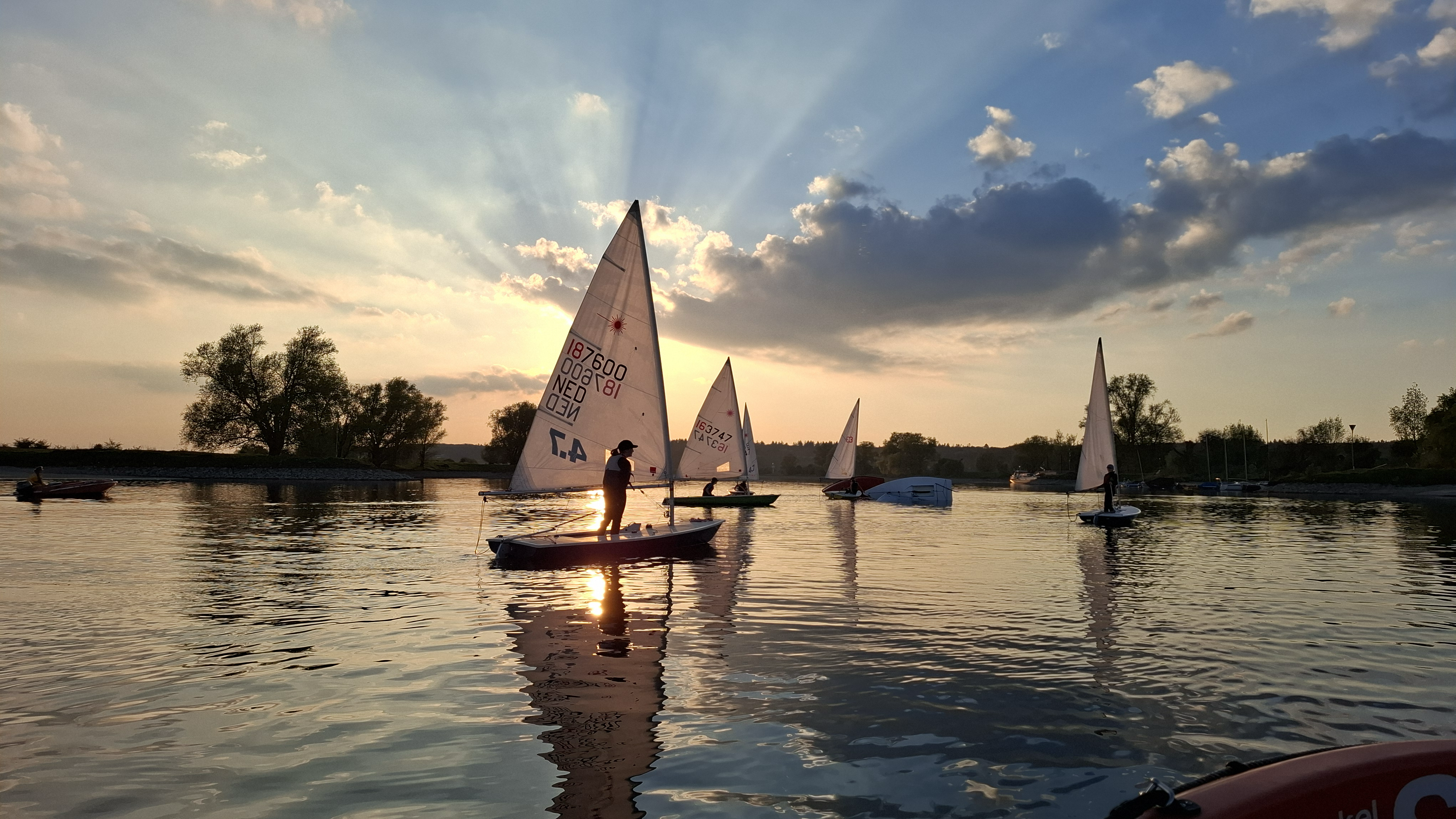 Zeilen in het oosten van het land? Dat kan gewoon.