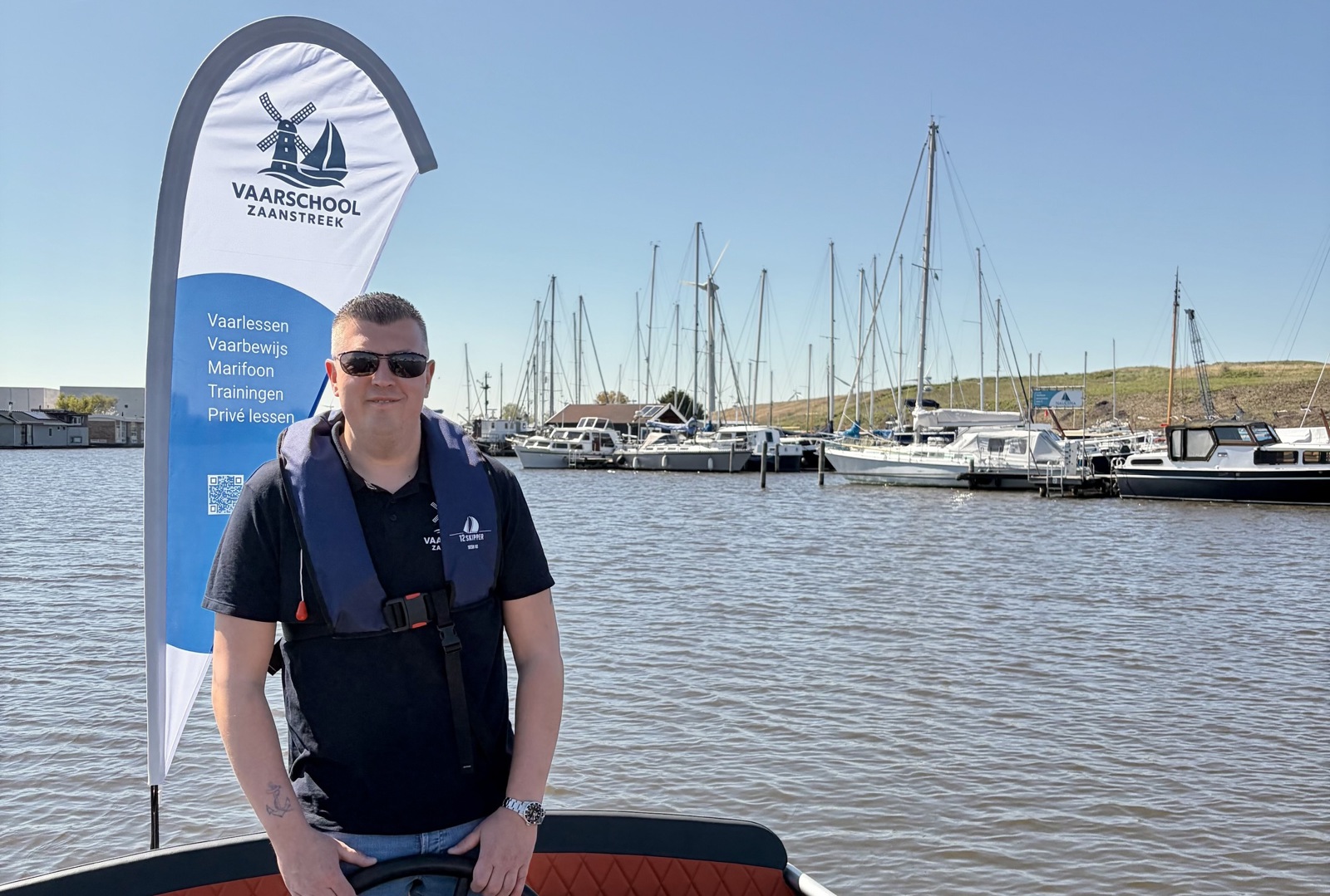 Vaarclinics tijdens Sneek in-water