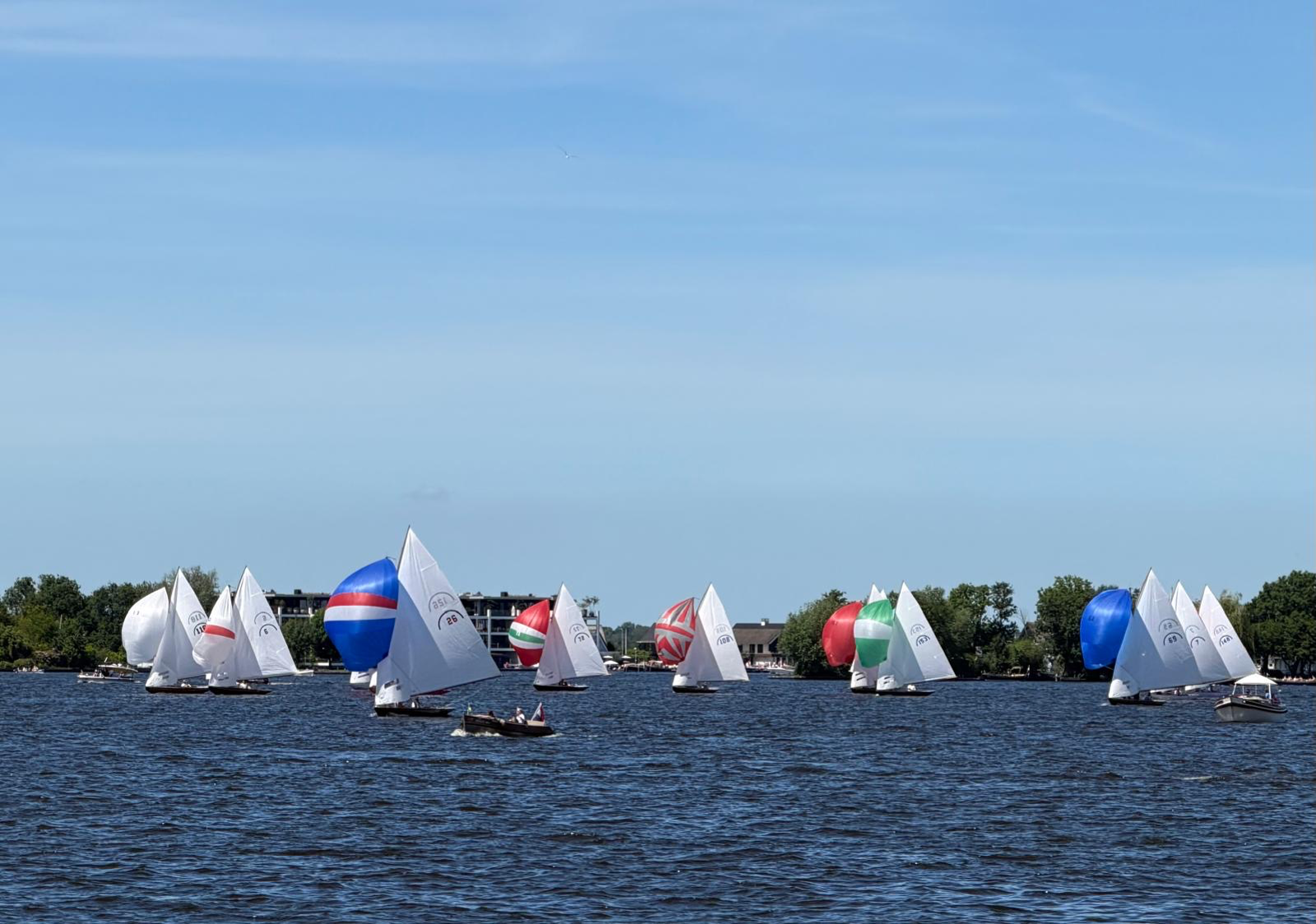 Regenbogen hadden geduld op Loosdrecht