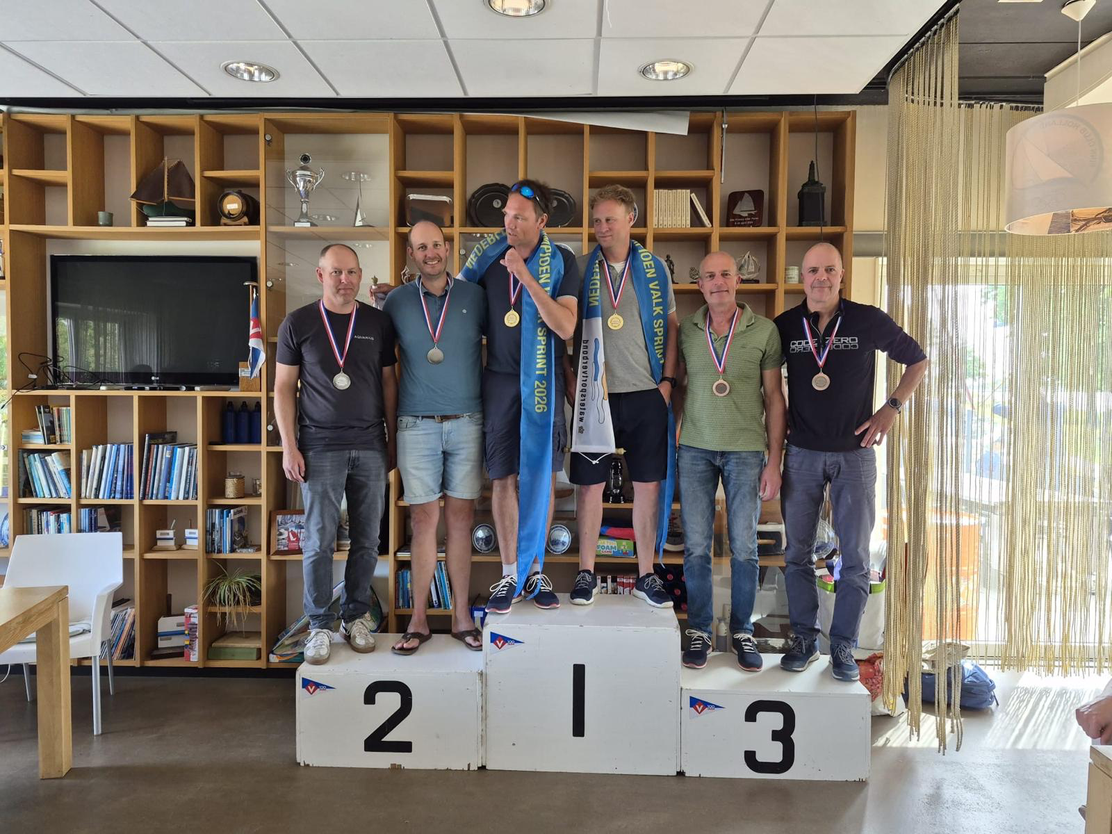 De Vrijbuiter trakteert de Valkenklasse op prachtig NK sprint
