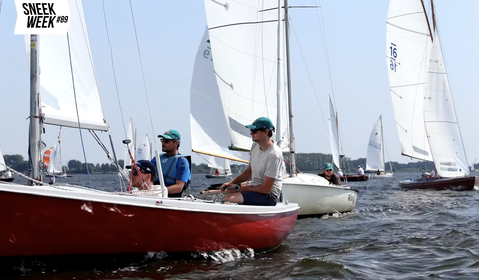Sneekweek dag 4 met ideale zeilomstandigheden
